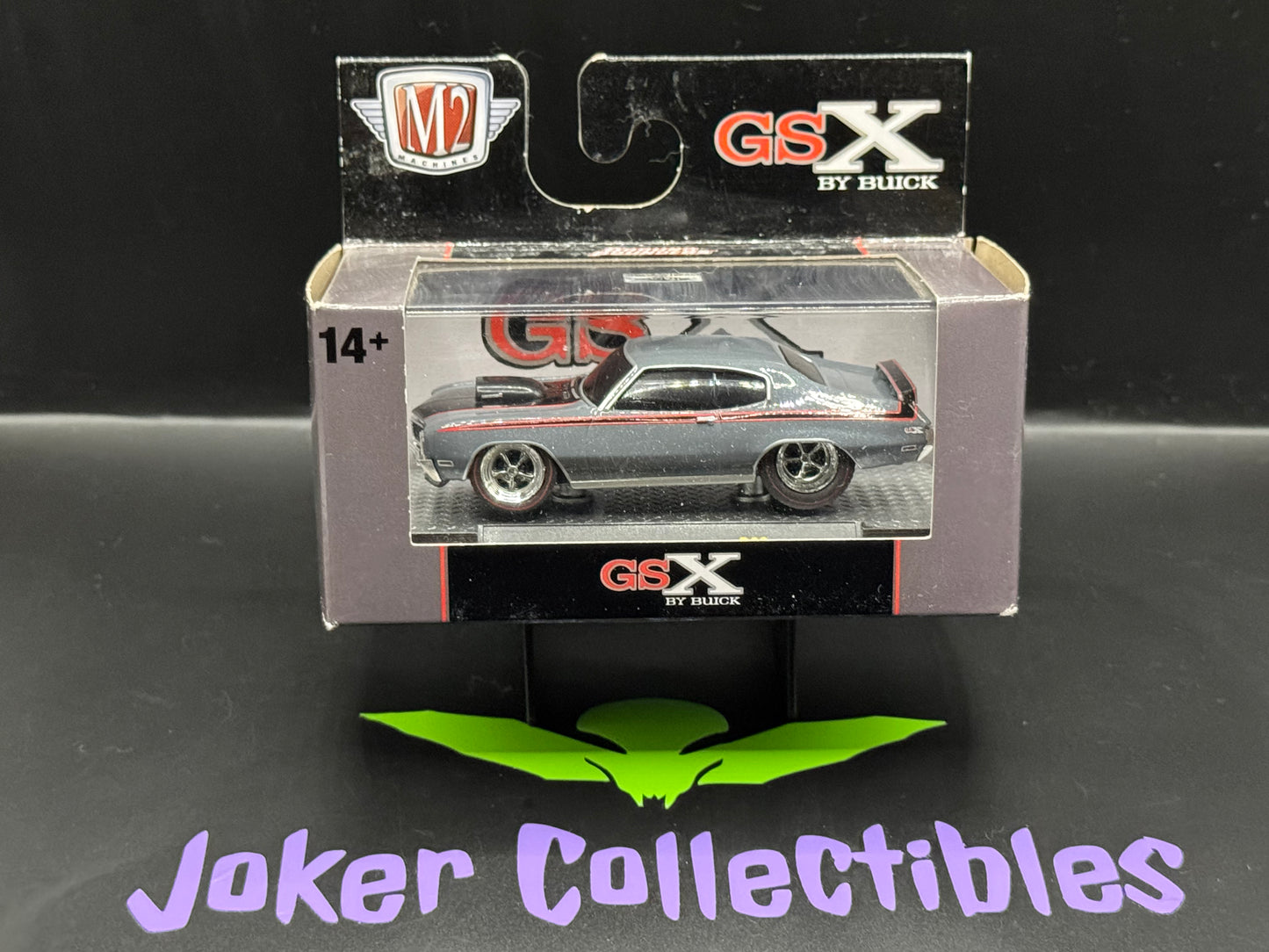 M2 Machines Ground Pounders Gray 1970 Buick GSX R26 23-15