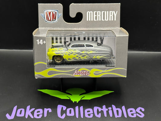 M2 Machines Ground Pounders Silver 1949 Mercury R28 24-10