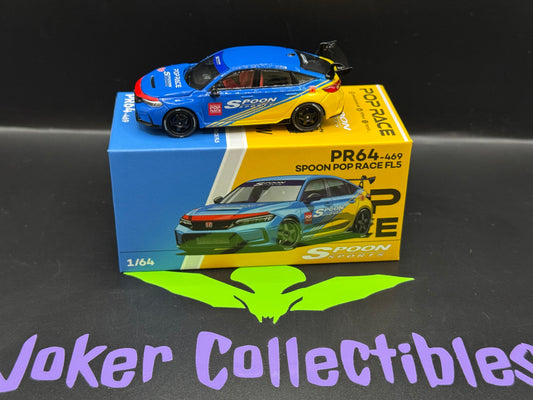 Pop Race Hong Kong Tokyo Auto Salon 2025 Spoon Honda Civic Type R Race FL5 PR64-469