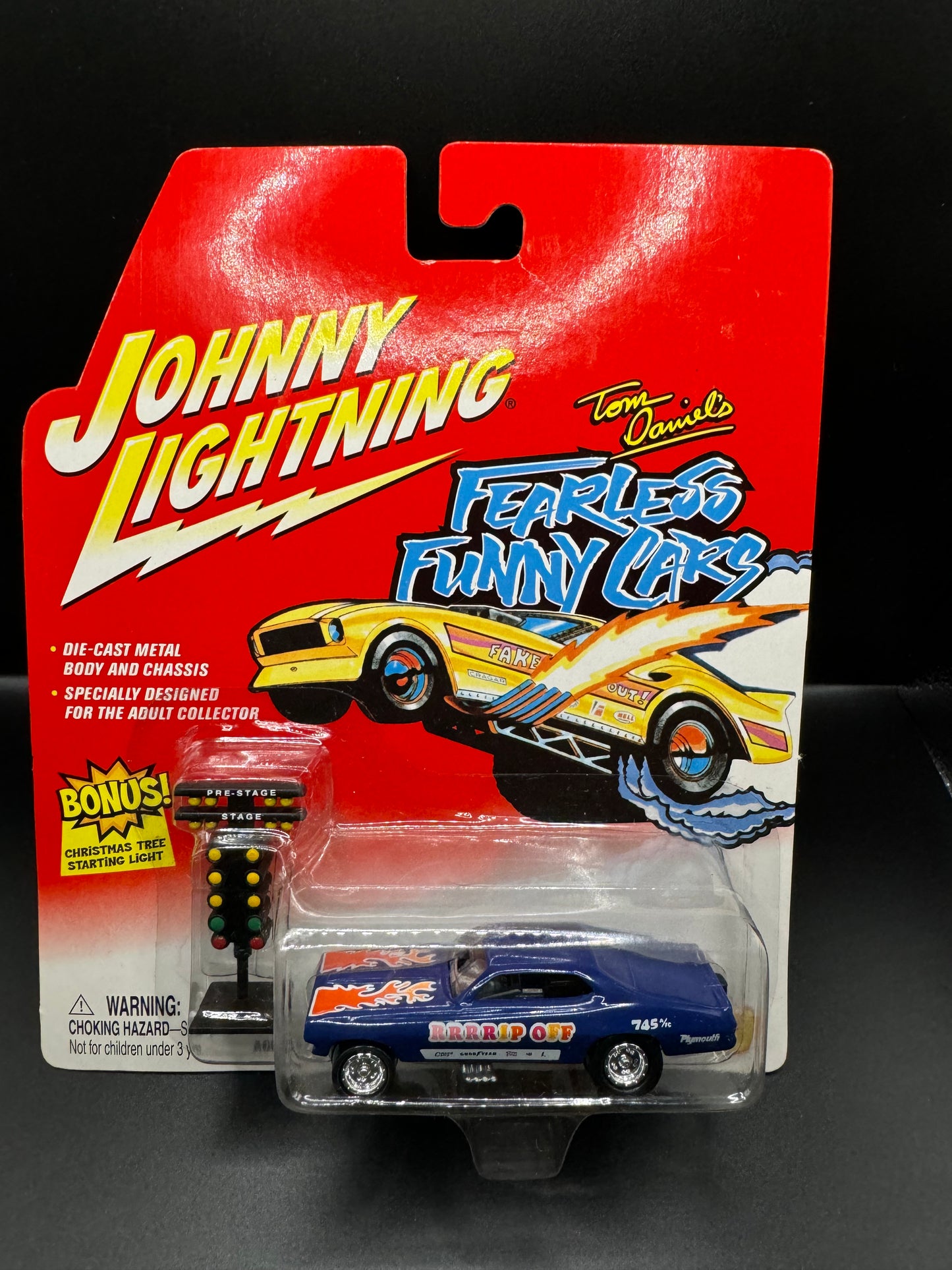 Johnny Lightning Tom Daniel's Fearless Funny Cars # 2 Rip Off