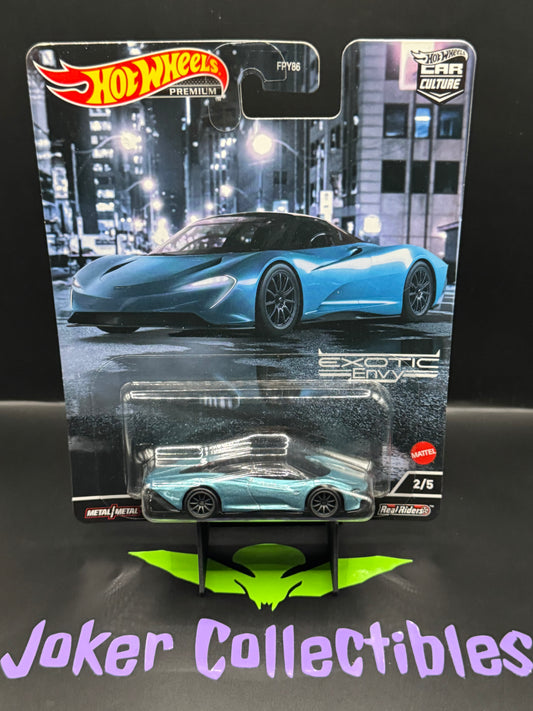 Hot Wheels Premium Car Culture Exotic Envy McLaren Speedtail # 2/5
