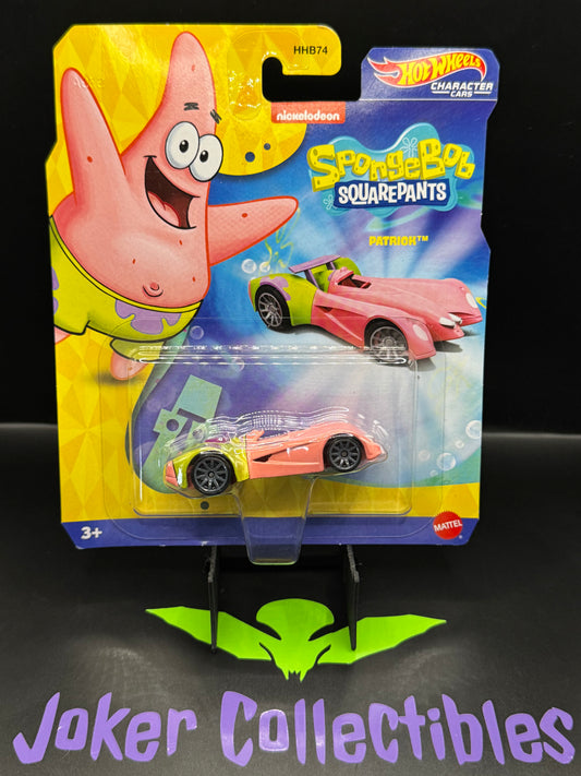 Hot Wheels Character Cars Nickelodeon SpongeBob Squarepants Patrick Star