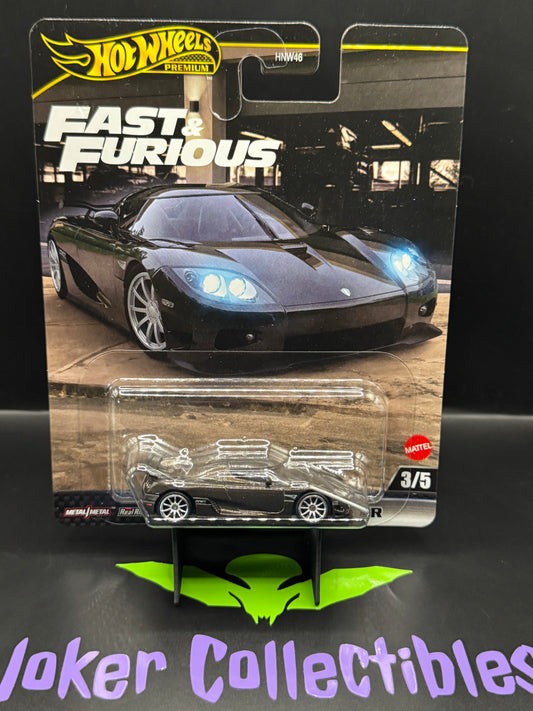 Hot Wheels Premium Fast & Furious Fast Five Koenigsegg CCRX # 3/5