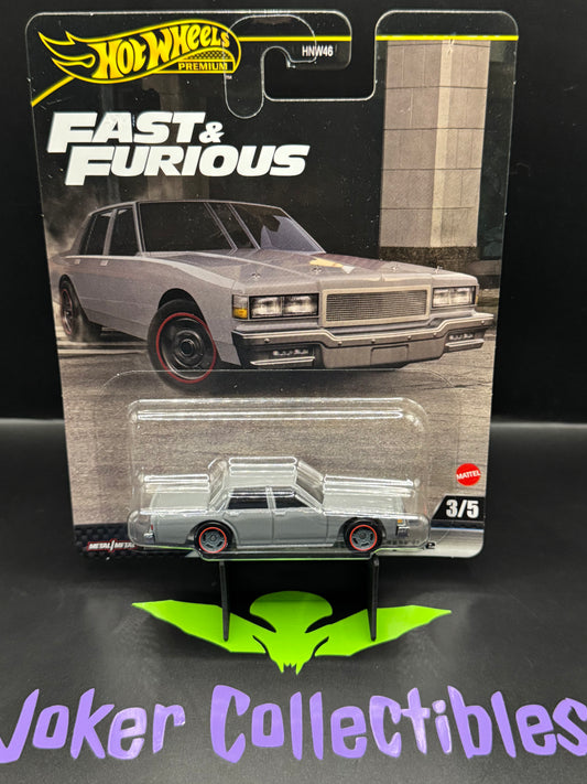 Hot Wheels Premium Fast & Furious Furious 7 1987 Chevy Caprice # 3/5