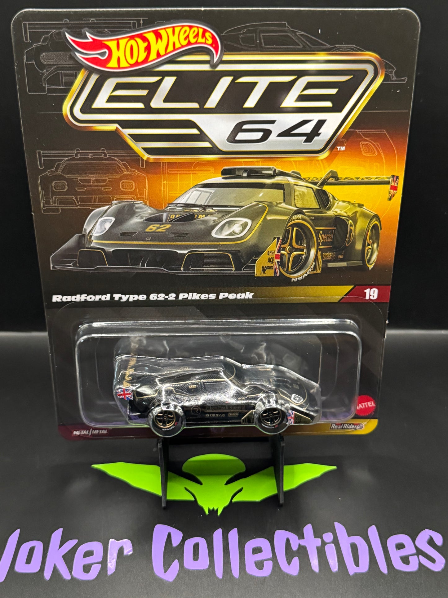 Hot Wheels Elite 64 Radford Type 62-2 Pikes Peak # 19