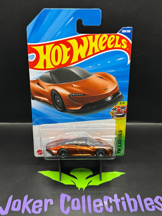 Hot Wheels Super Treasure Hunt McLaren Speedtail 209/250 HW Exotics 5/5