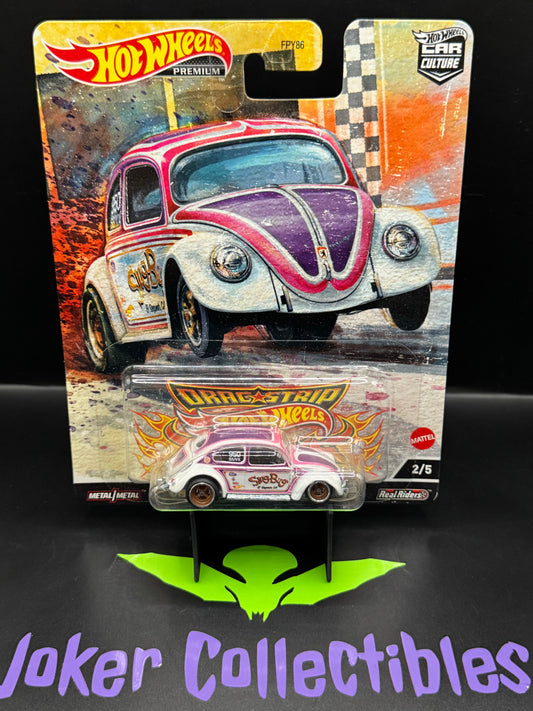 Hot Wheels Premium Car Culture Drag Strip Demons Volkswagen Classic Bug Slug Bug # 2/5