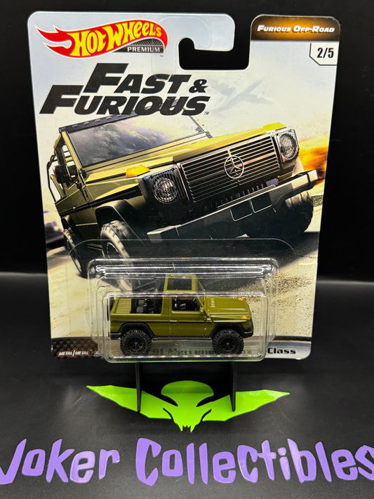 Hot Wheels Premium Fast & Furious 6 Furious Off-Road '91 Mercedes-Benz G-Class # 2/5