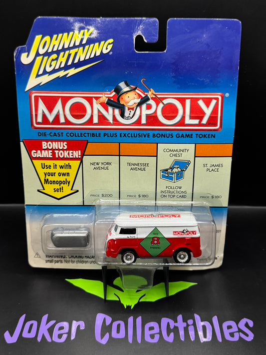 Johnny Lightning Monopoly Free Parking Volkswagen Bus '60 VW Van