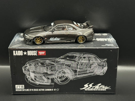 Kaido House Nissan Skyline GT-R R33 Active Carbon R KHMG116