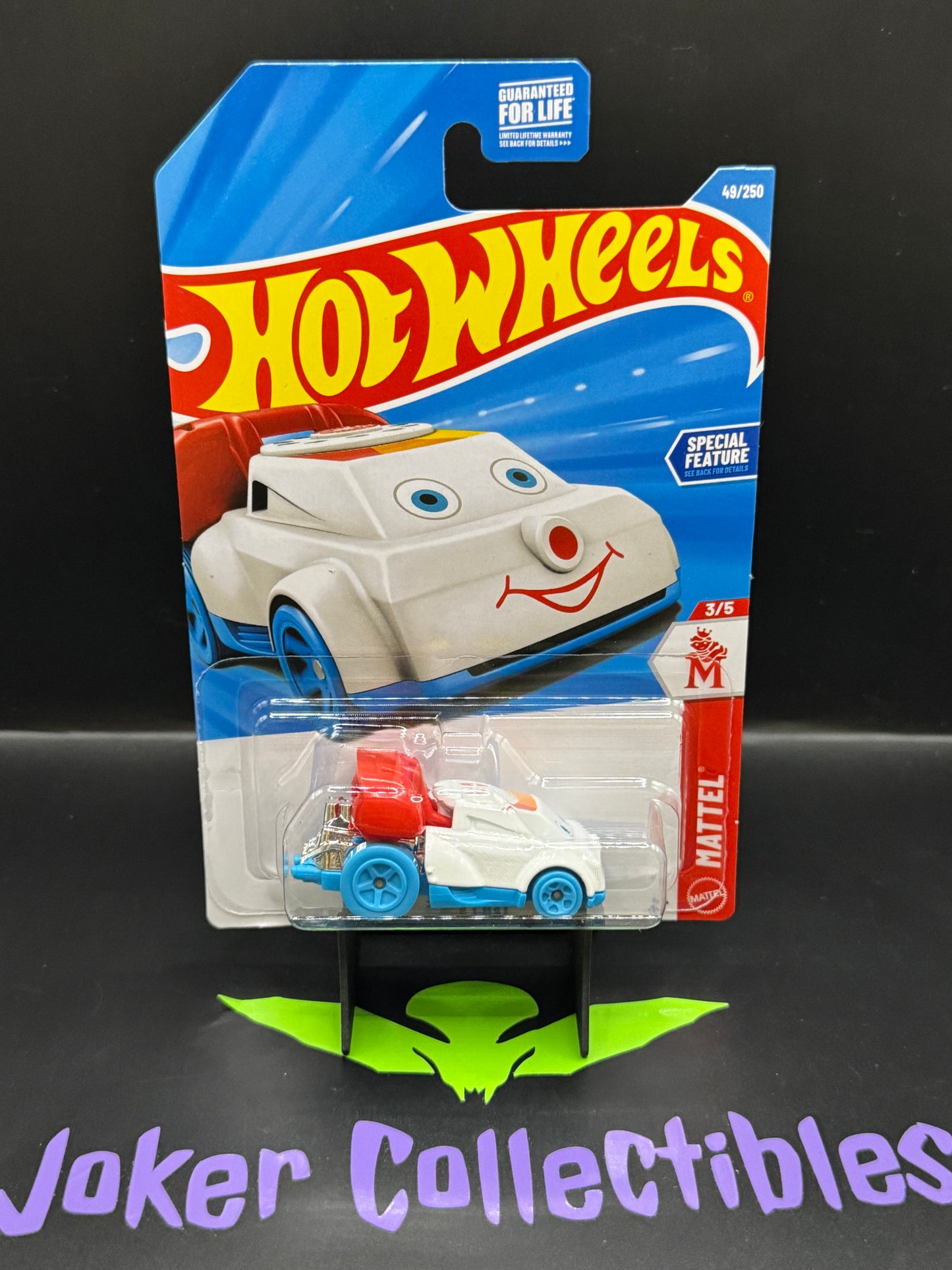 Hot Wheels 2026 White Blue Red Quick Chat 49/250 Mattel 3/5 C Case