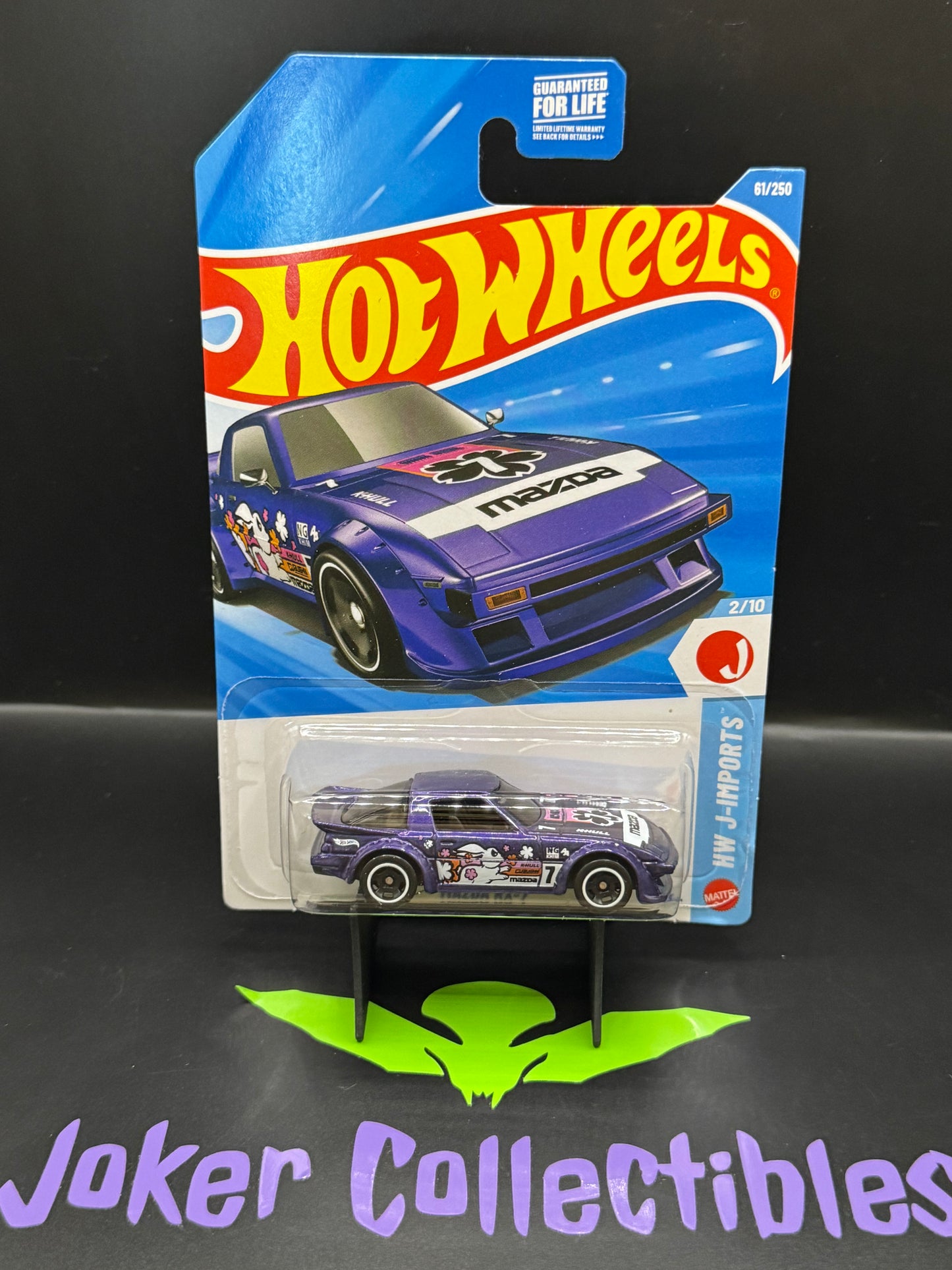 Hot Wheels 2026 Purple Mazda RX-7 61/250 HW J-Imports 2/10 D Case