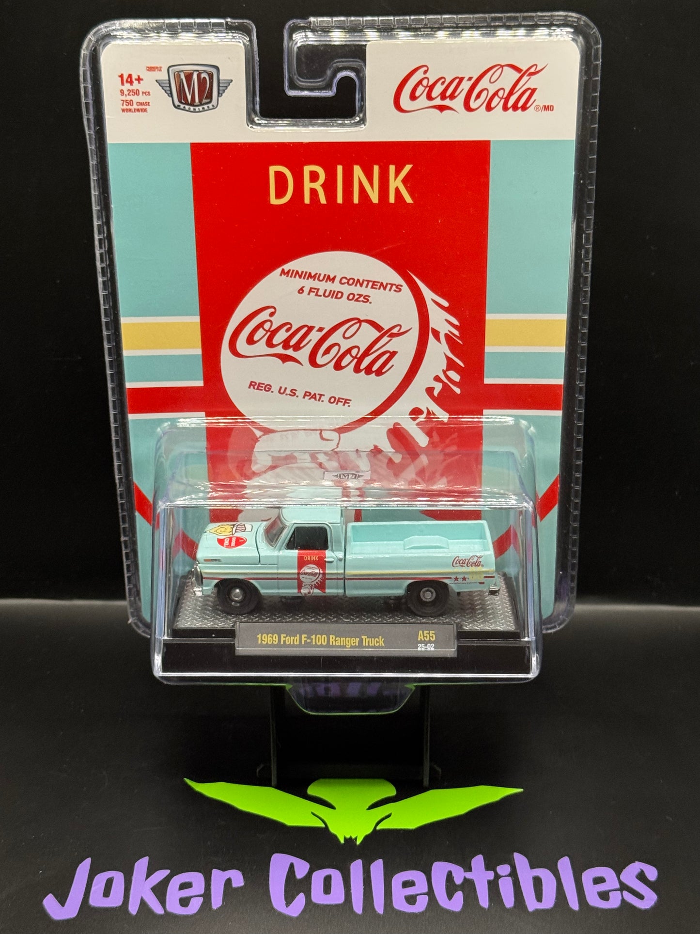 M2 Machines Coca-Cola 1969 Ford F-100 Ranger Truck A55 25-02 I Choose Coke