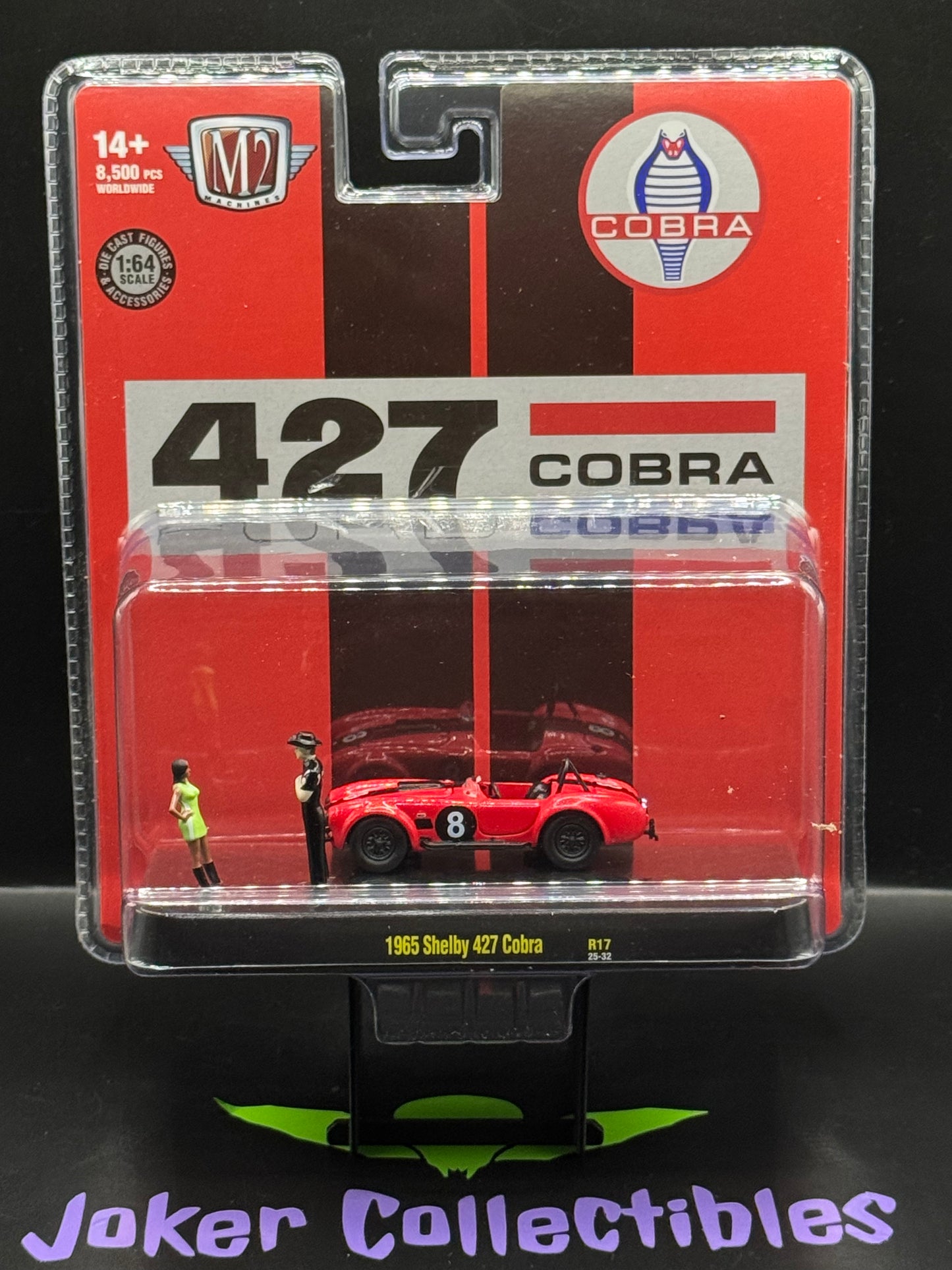 M2 Machines Diorama 1965 Shelby 427 Cobra R17 25-32