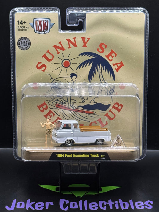 M2 Machines Diorama Sunny Seas Beach Club 1964 Ford Econoline Truck R17 25-30