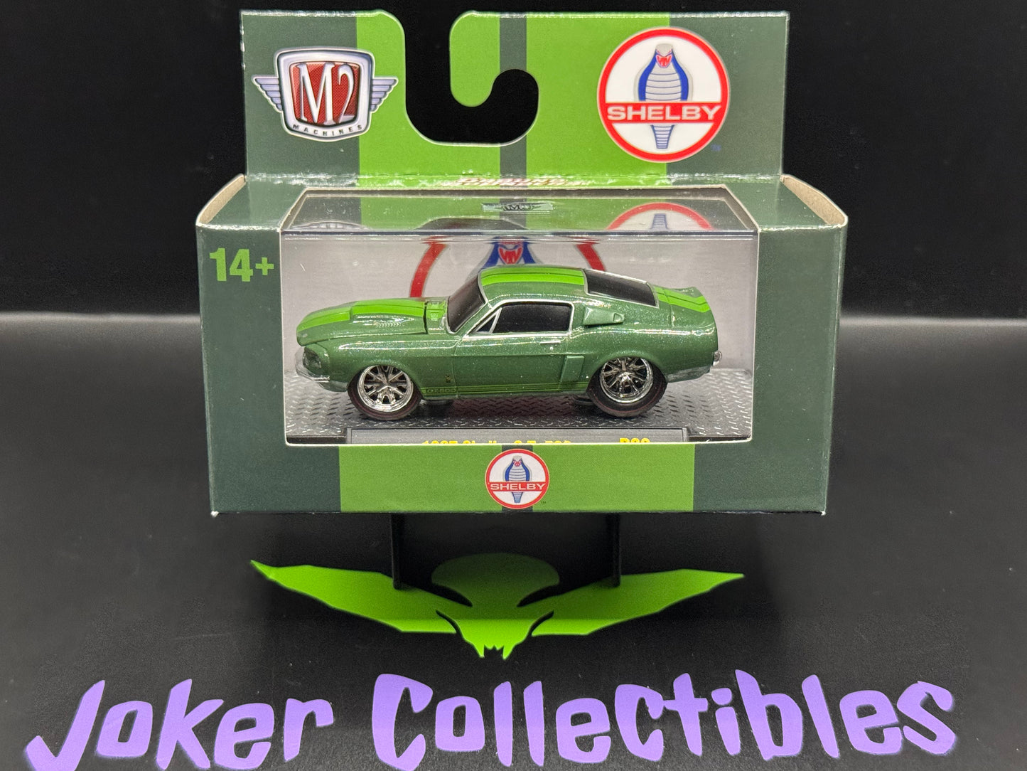 M2 Machines Ground Pounders Green 1967 Shelby G.T. 500 R32 25-15