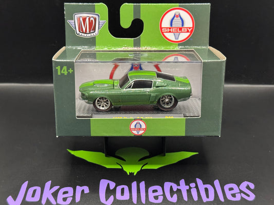 M2 Machines Ground Pounders Green 1967 Shelby G.T. 500 R32 25-15