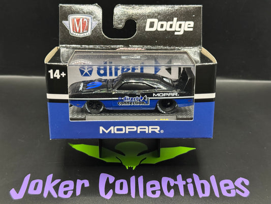 M2 Machines Ground Pounders Blue 1969 Dodge Charger Daytona HEMI R32 25-14