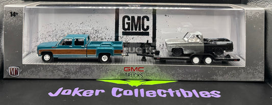 M2 Machines Auto-Haulers 1973 GMC Sierra 3500 & 1973 Chevrolet Cheyenne Super 10 R92 25-36