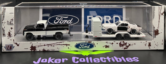M2 Machines Auto-Haulers 1972 Ford F-250 Ranger 4x4 & 1968 Ford Mustang GT 390 R92 25-34