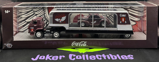 M2 Machines Auto-Haulers 1970 Dodge L600 COE & 1941 Willys Coupe TW42 25-17