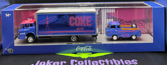 M2 Machines Auto-Haulers 1966 Ford C-950 Truck & 1964 Ford Econoline Truck TW42 25-18