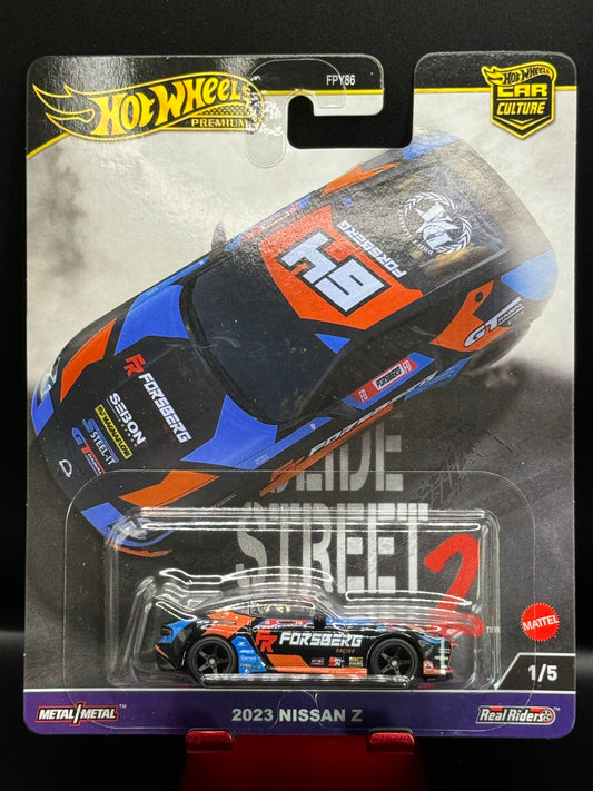 Hot Wheels Premium Car Culture 2024 Slide Street 2 2023 Nissan Z # 1/5