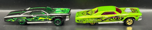 Hot Wheels Blister Pull Loose Layin' Lowrider Lot of 2