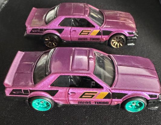 Hot Wheels Loose '82 Nissan Skyline R30 Lot of 2 - Factory Test Run Prototype and Mainline