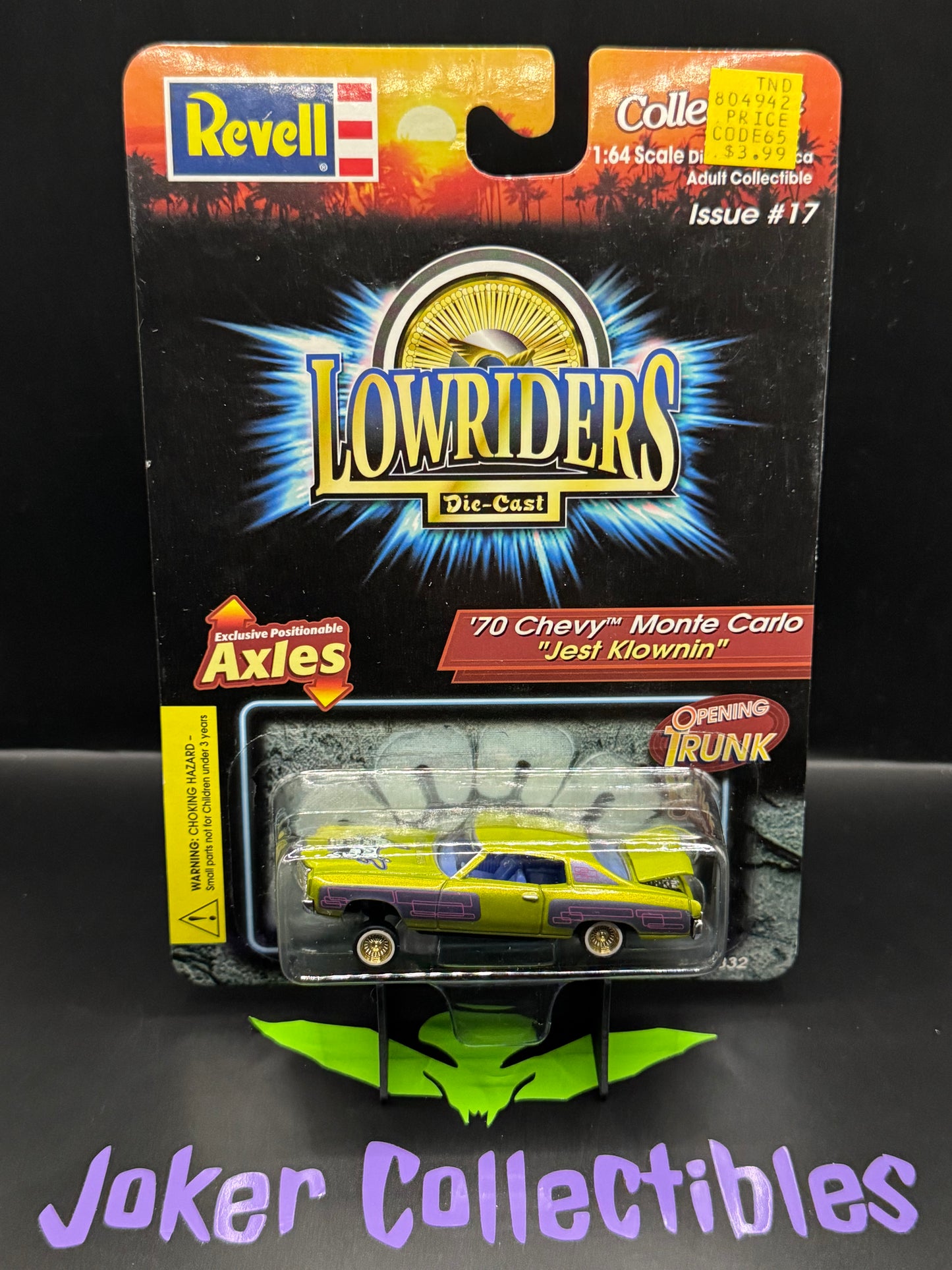 Revell Lowriders '70 Chevy Monte Carlo Jest Klownin Issue # 17