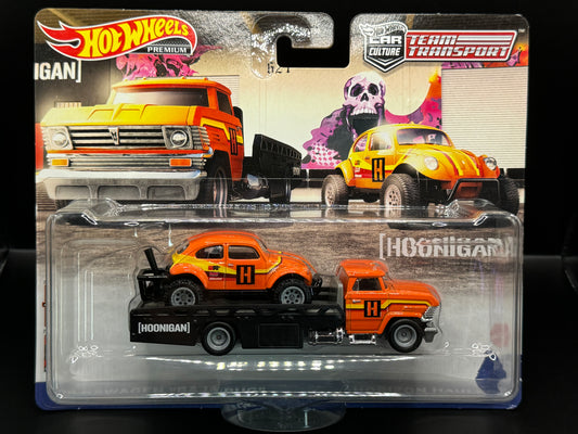 Hot Wheels Team Transport 2021 Hoonigan Volkswagen Baja Bug & Horizon Hauler #31