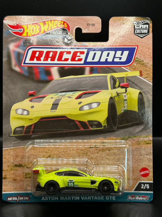 Hot Wheels Premium Car Culture Race Day Aston Martin Vantage GTE # 2/5