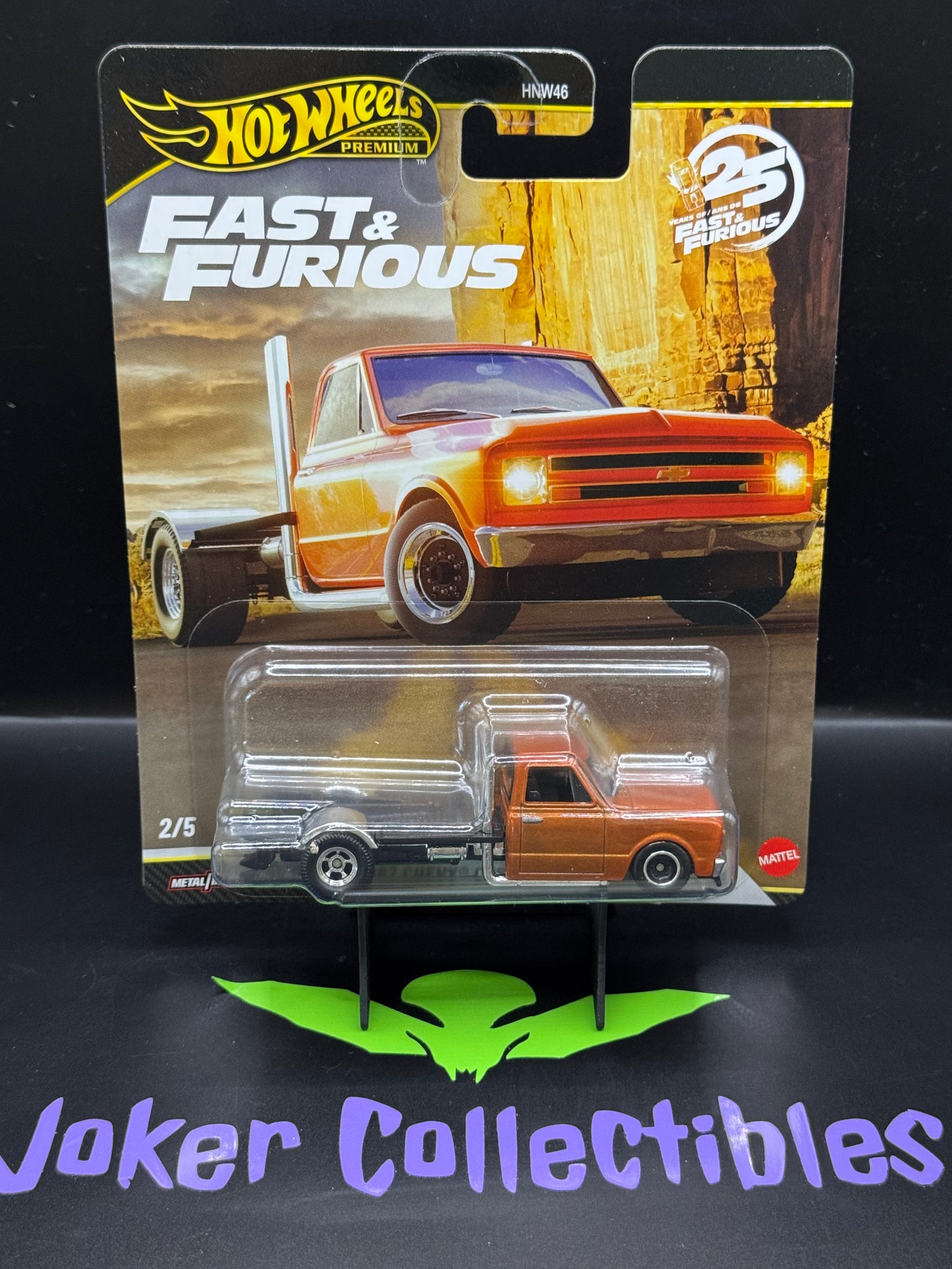 Hot Wheels Premium Fast & Furious 2026 25th Anniversary 1967 Chevy Custom 2/5 C-10 Furious7