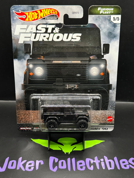 Hot Wheels Premium Fast & Furious Furious Fleet Land Rover Defender 90 # 5/5