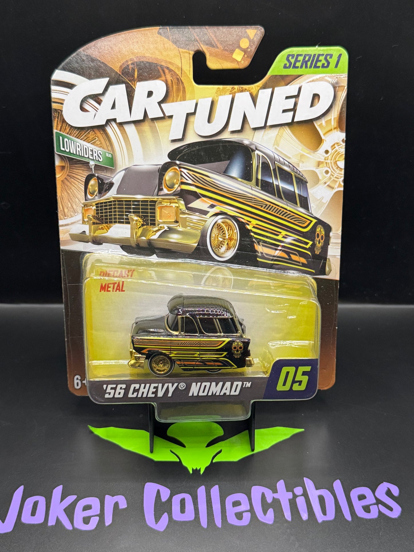 CarTuned Series 1 Mainline '56 Chevy Nomad Lowriders # 05 Car Tuned