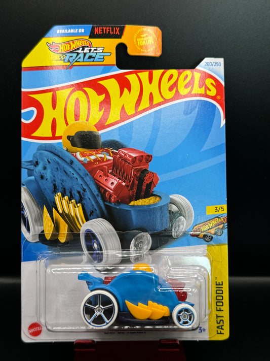 Hot Wheels 2024 Let's Race Treasure Hunt Car-De-Asada # 200/250 Fast Foodie # 3/5