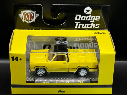 M2 Machines Yellow 1972 Dodge Adventurer S.E. Truck R89 24-48