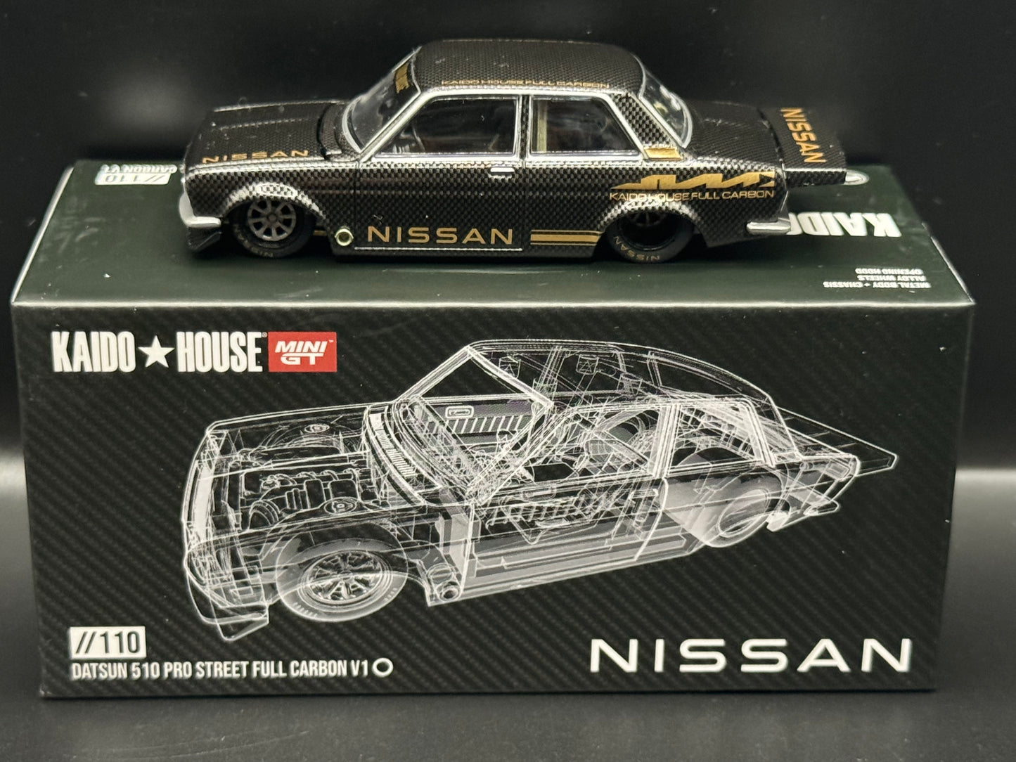 Kaido House Datsun 510 Pro Street Full Carbon V1 KHMG110