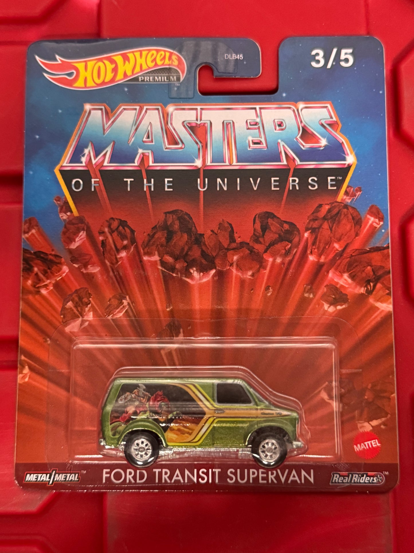 Hot Wheels Premium Pop Culture Masters of the Universe Ford Transit Supervan # 3/5