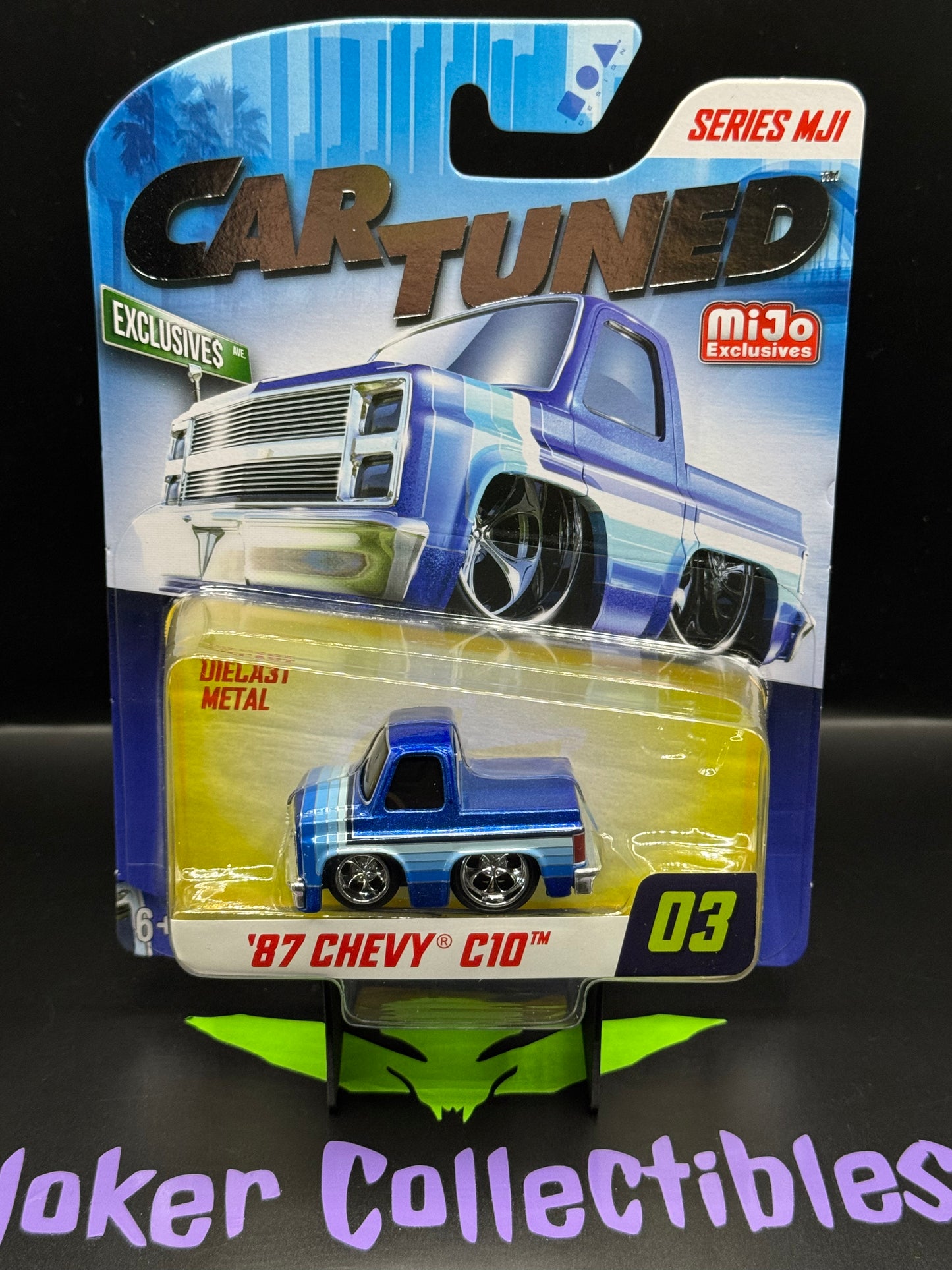 CarTuned MiJo Exclusive Series 1 '87 Chevy C10 # 03 Car Tuned