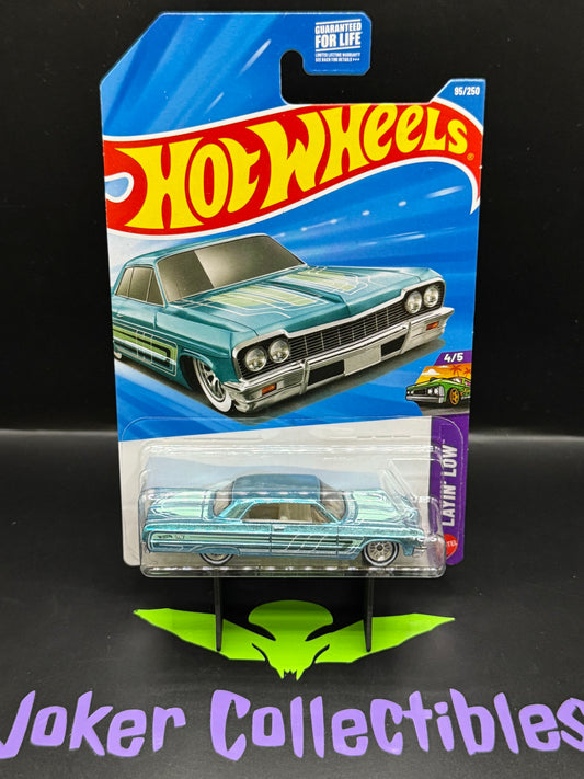 Hot Wheels Super Treasure Hunt '64 Impala 95/250 Layin' Low 4/5