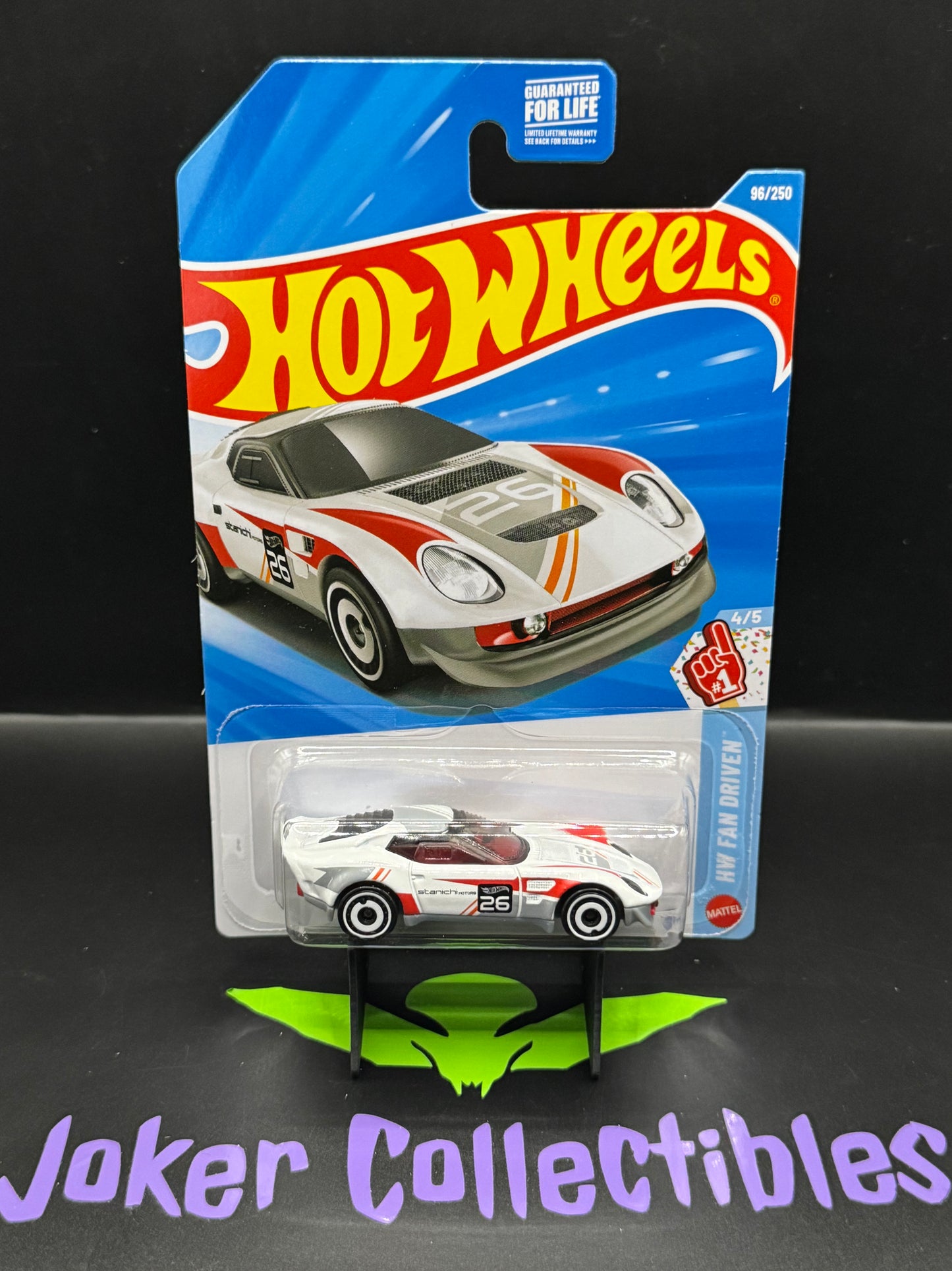 Hot Wheels 2026 White El Segundo Coupe 96/250 HW Fan Driven 4/5 E Case
