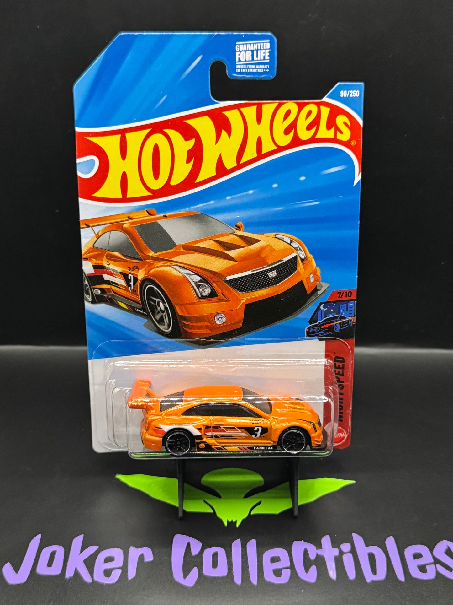 Hot Wheels 2026 Orange '16 Cadillac ATS-V R 90/250 Nightspeed 7/10 D Case