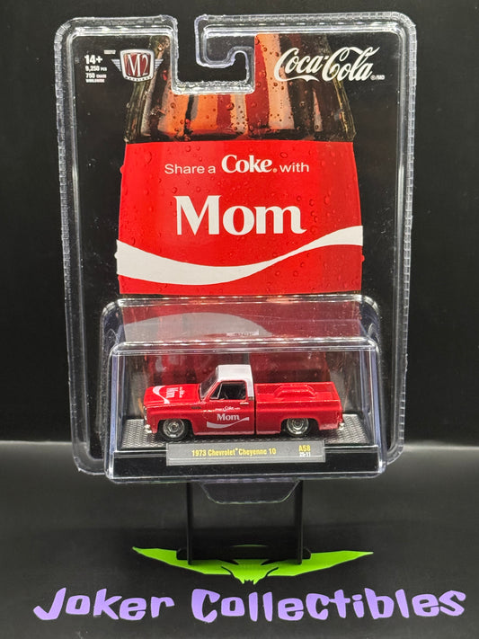 M2 Machines Share a Coke with Mom 1973 Chevrolet Cheyenne 10 A58 25-11