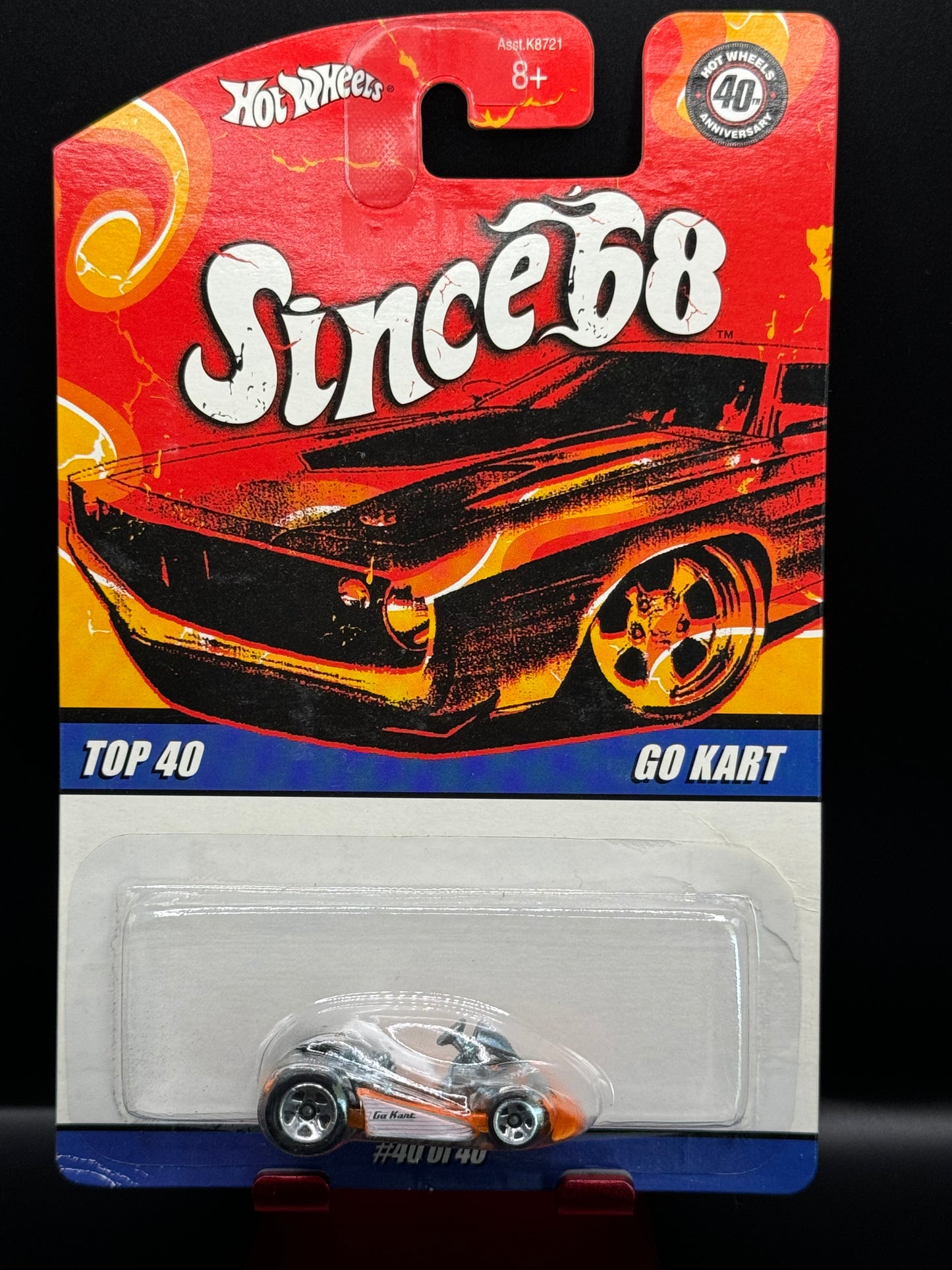 Hot Wheels Since '68 Series Top 40 Go Kart # 40 of 40 Orange