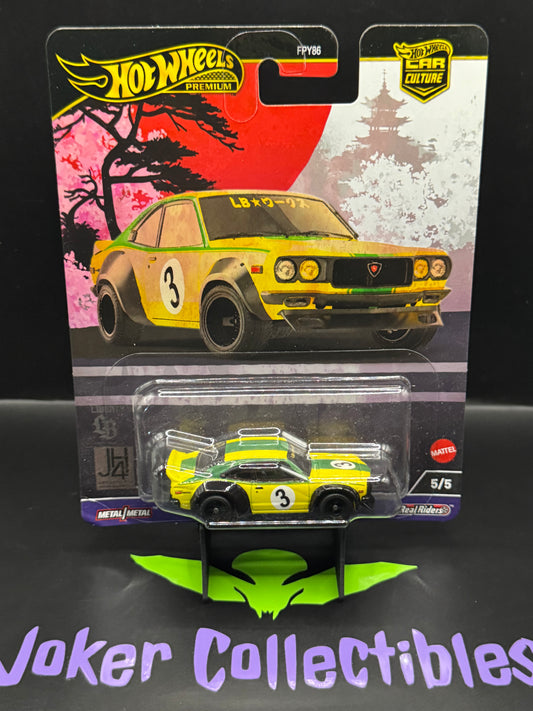Hot Wheels Premium Car Culture Japan Historics 4 Mazda RX-3 # 5/5