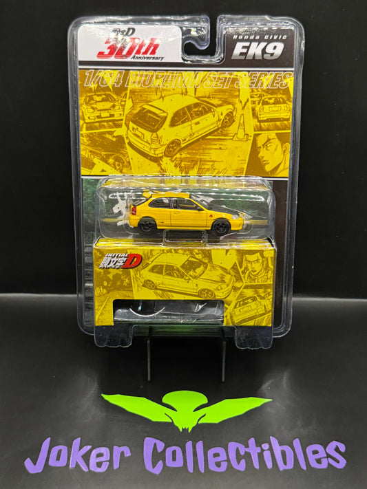 Hobby Japan JDM64 Initial D Honda CIVIC (EK9) Todojuku Tomoyuki Tachi VS Takumi Fujiwara