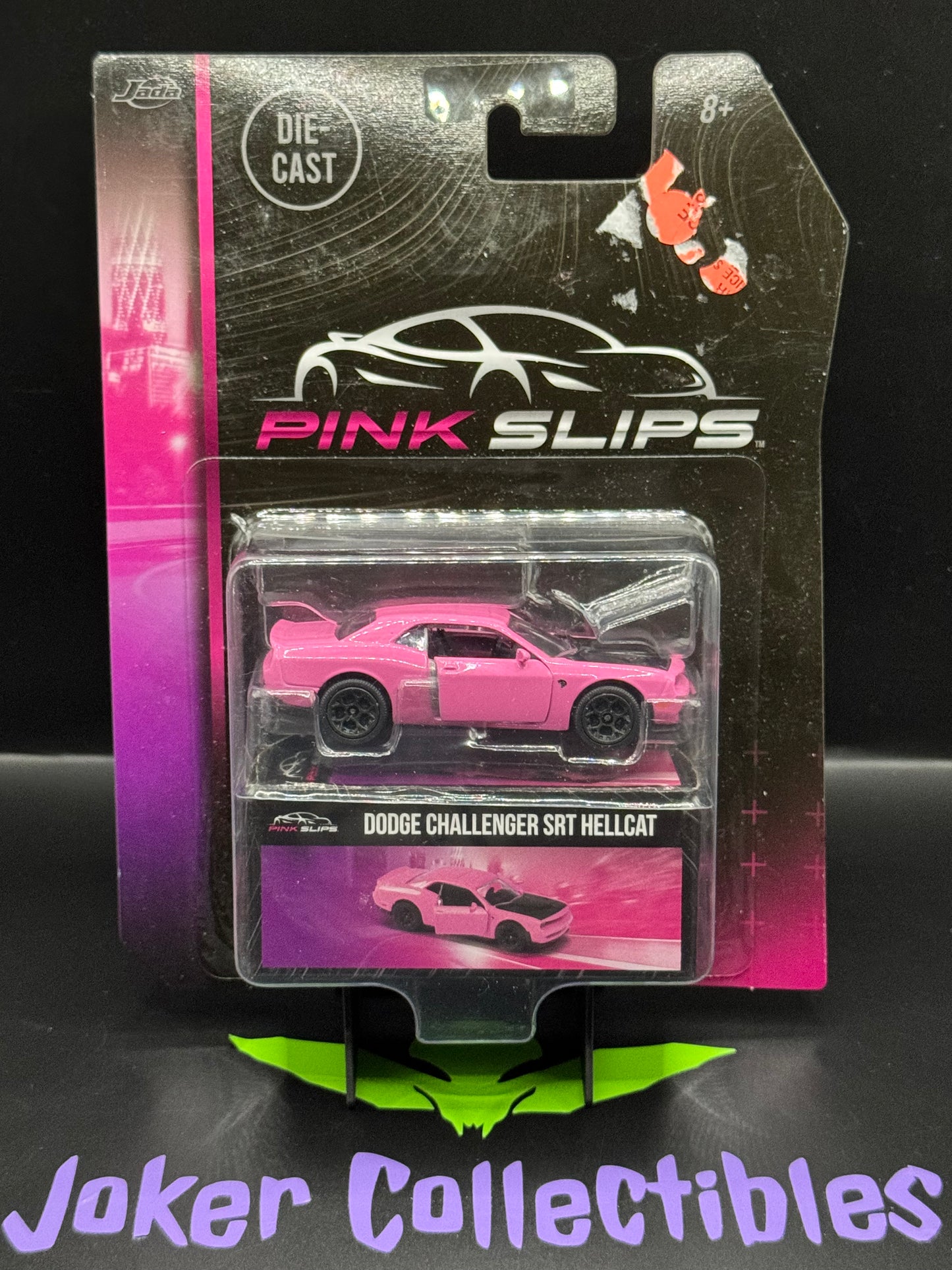 Jada Pink Slips Pink Dodge Challenger SRT Hellcat
