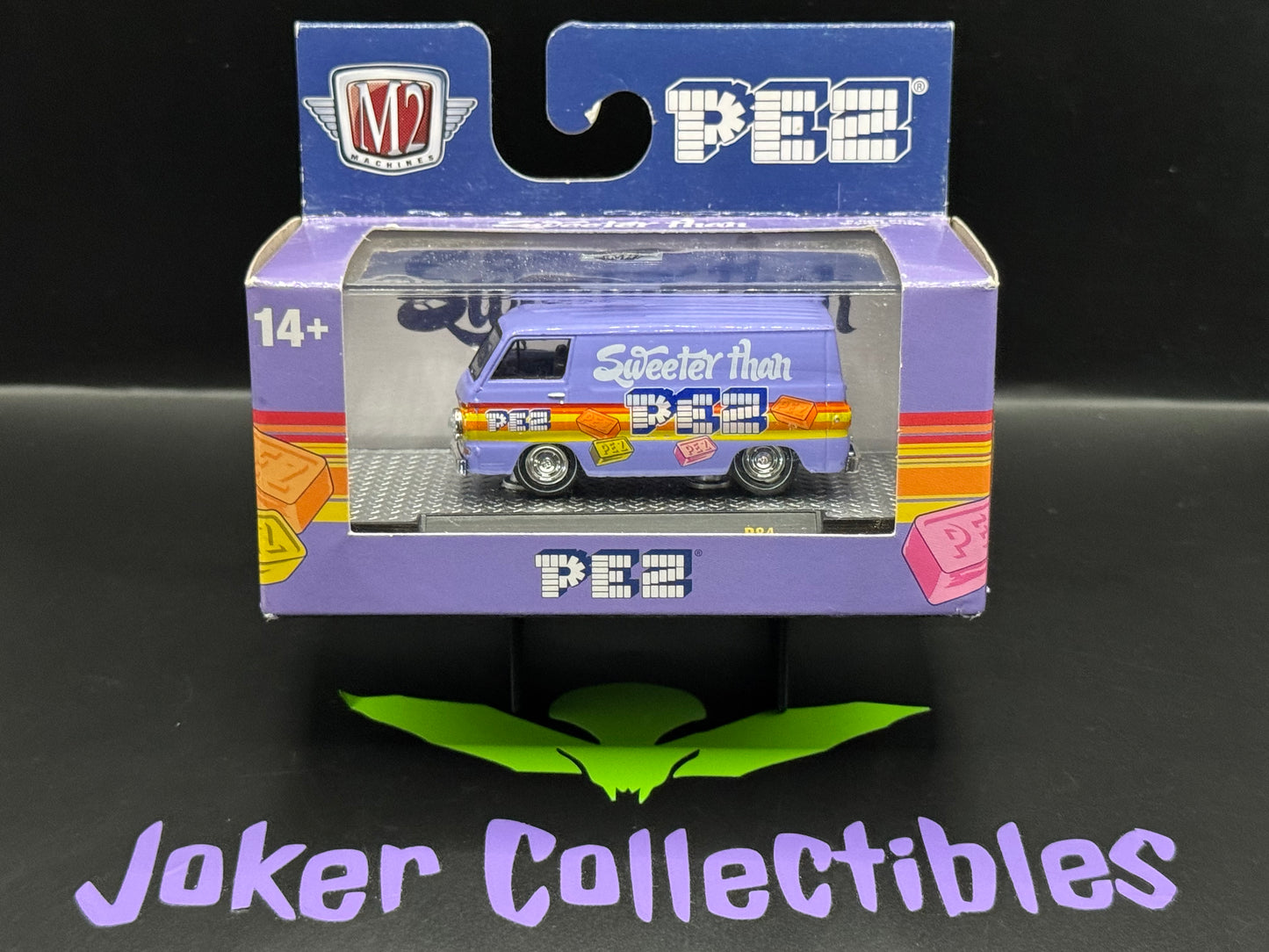 M2 Machines PEZ Purple 1964 Dodge A100 Panel Van R84 24-73
