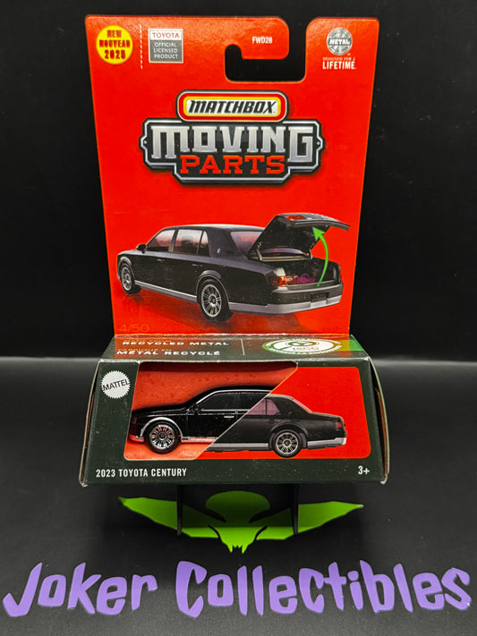 Matchbox Moving Parts Black 2023 Toyota Century